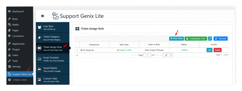 Assigning a Specific Role to a specific category 