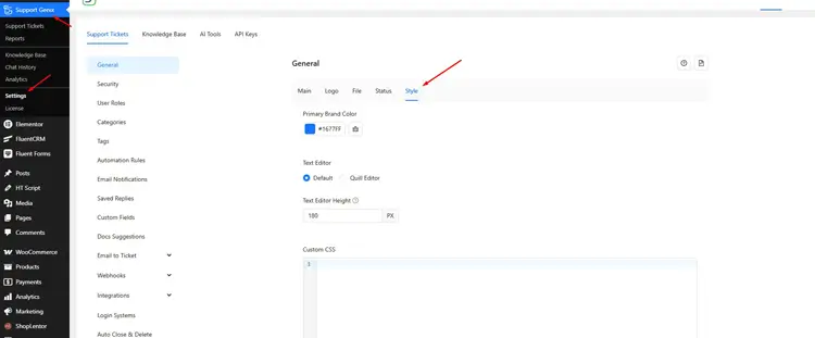 Add Portal Colors to Your Brand