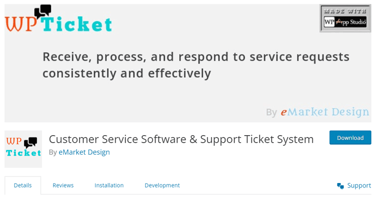 WP Ticket - Customer Service Software & Support Ticket System