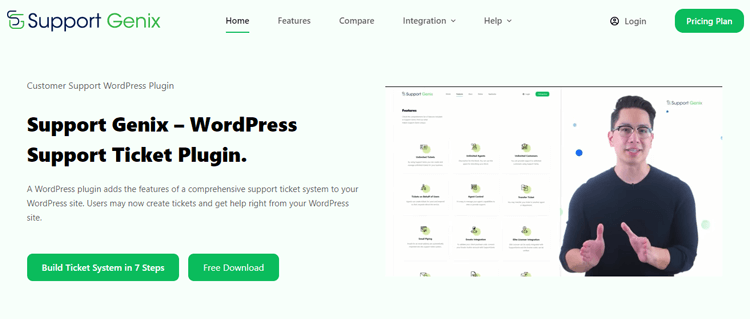 Support Genix WordPress Support Ticket Plugin