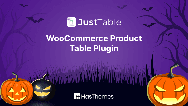 JustTables - WooCommerce Product Table Plugin