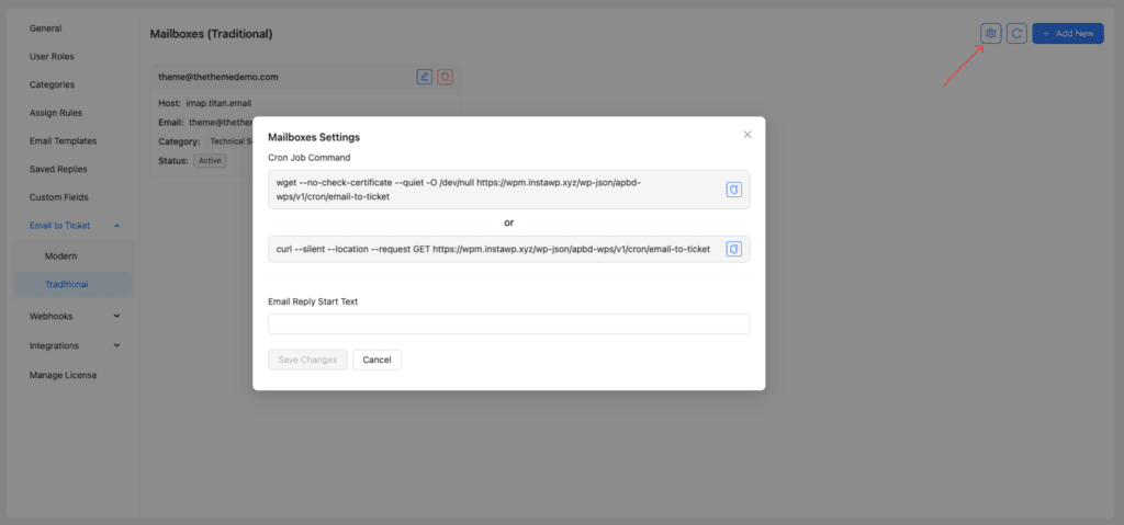 Configuring Cron Job