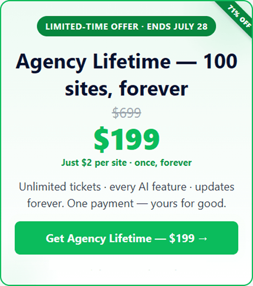 Support Genix Lifetime deal offer