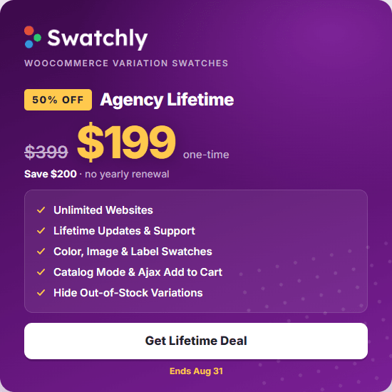 Swatchly deal offer