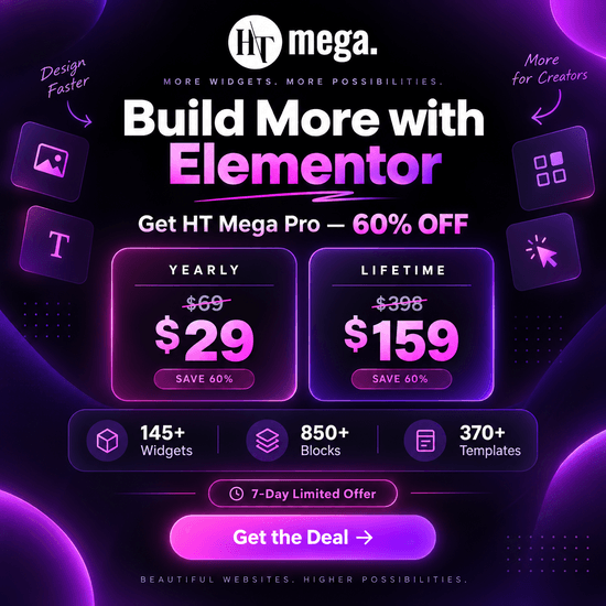 Lifetime deal offer campaign for HT Mega
