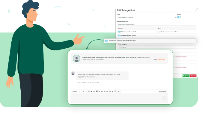 Auto Ticket Generation