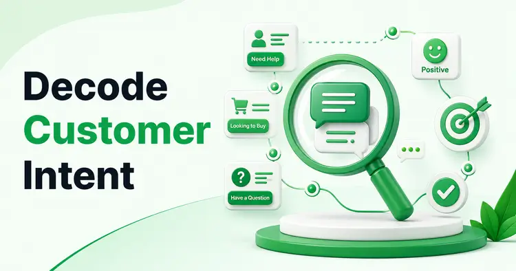 Customer intent guide for support teams