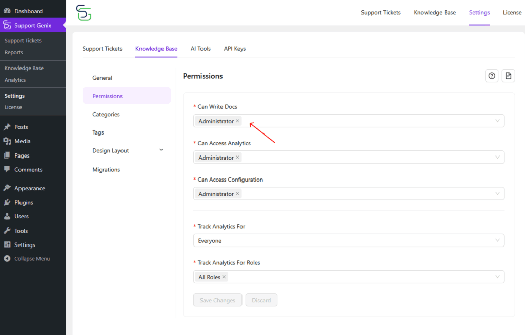 How to Configure Knowledge Base Access and Permissions in Support Genix ...