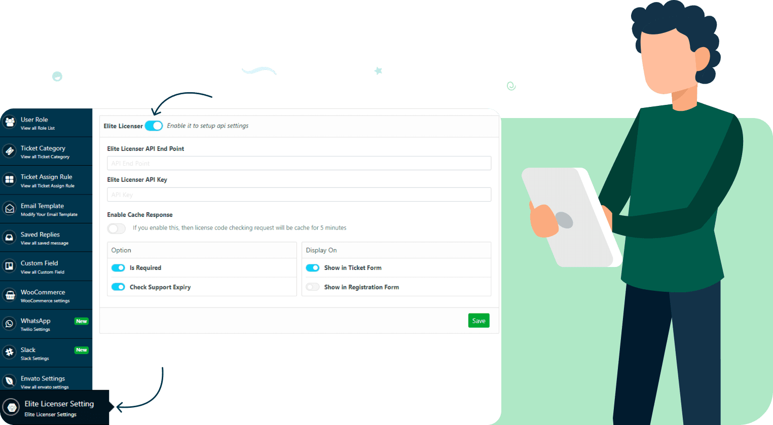 Effortless Ticket Submission