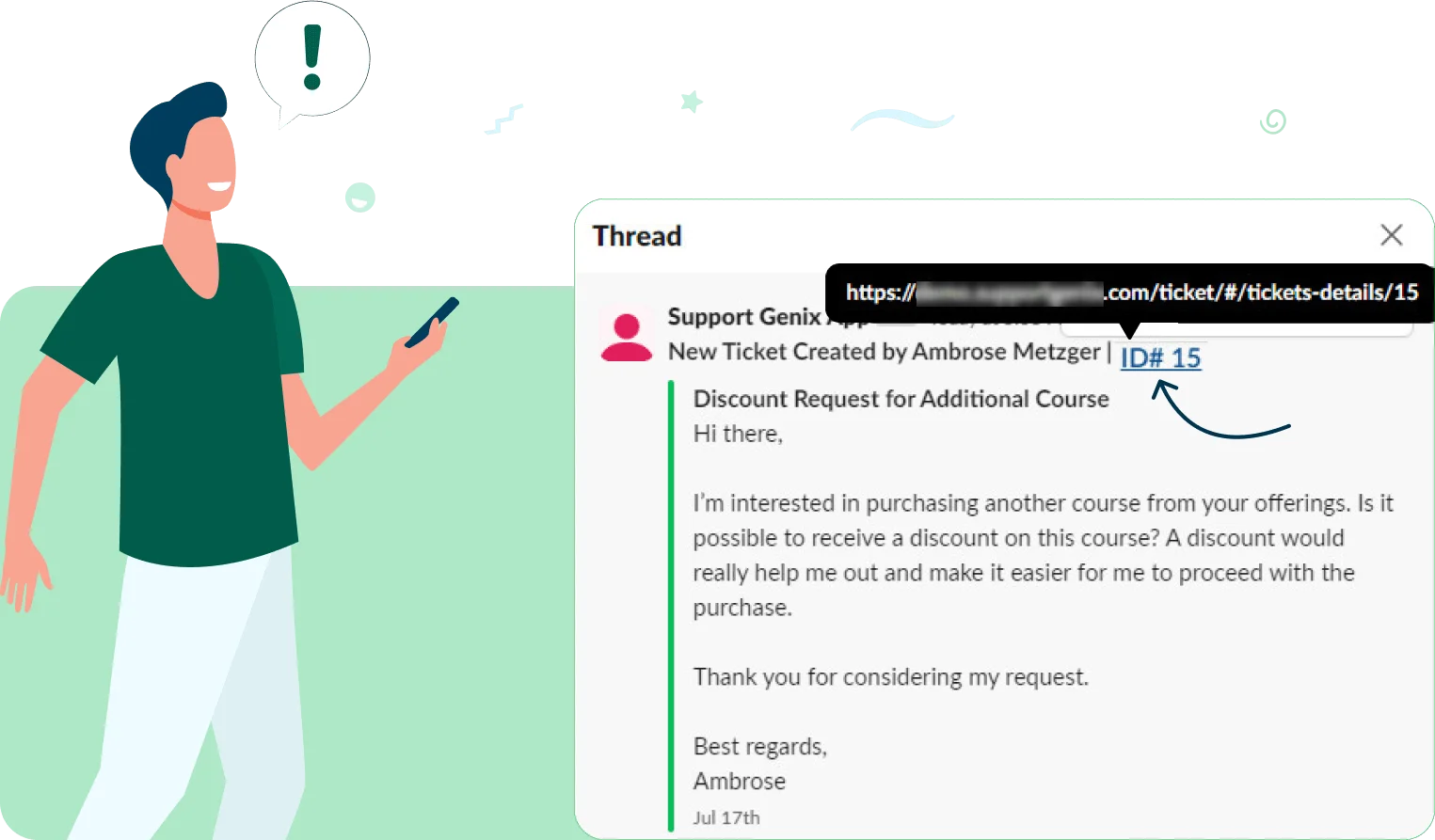 Auto Ticket Generation