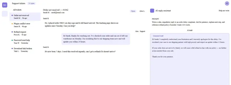 AI Support Dashboard Illustrations