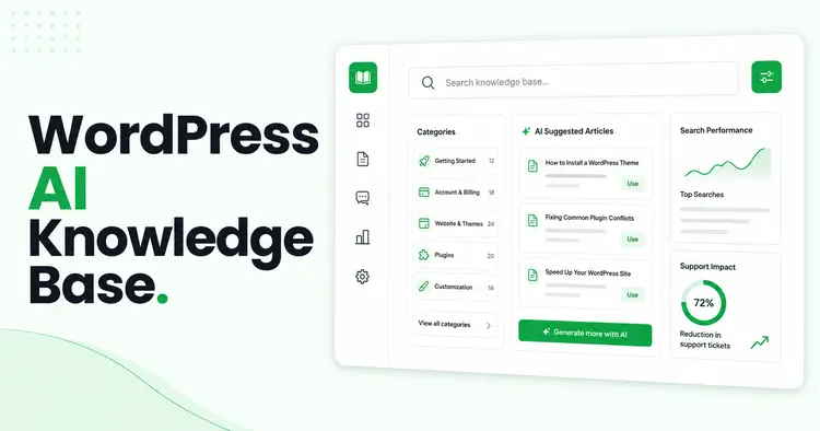WordPress AI Knowledge Base to Reduce Support Tickets
