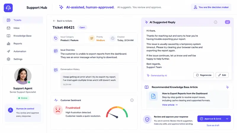 Customer Service Automation AI