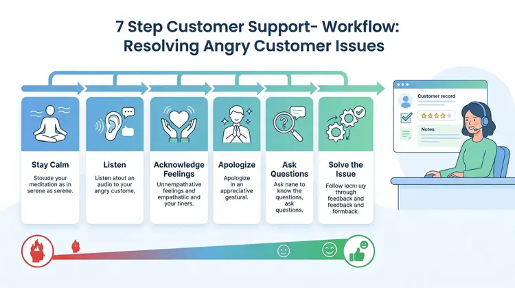 How to Handle Angry Customers: 7 Practical Steps
