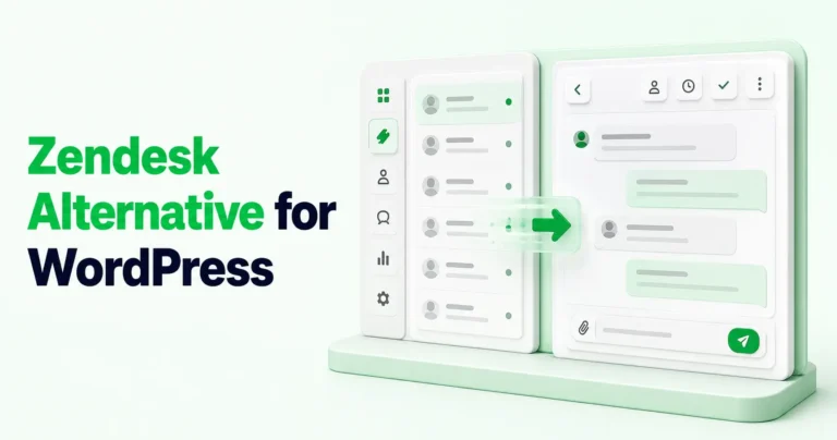 Zendesk alternative for WordPress